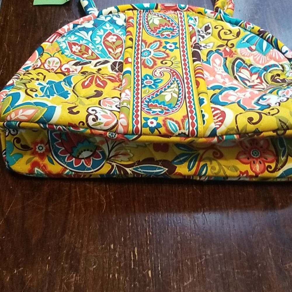Vera Bradley Yellow Eloise Snap Provencal
